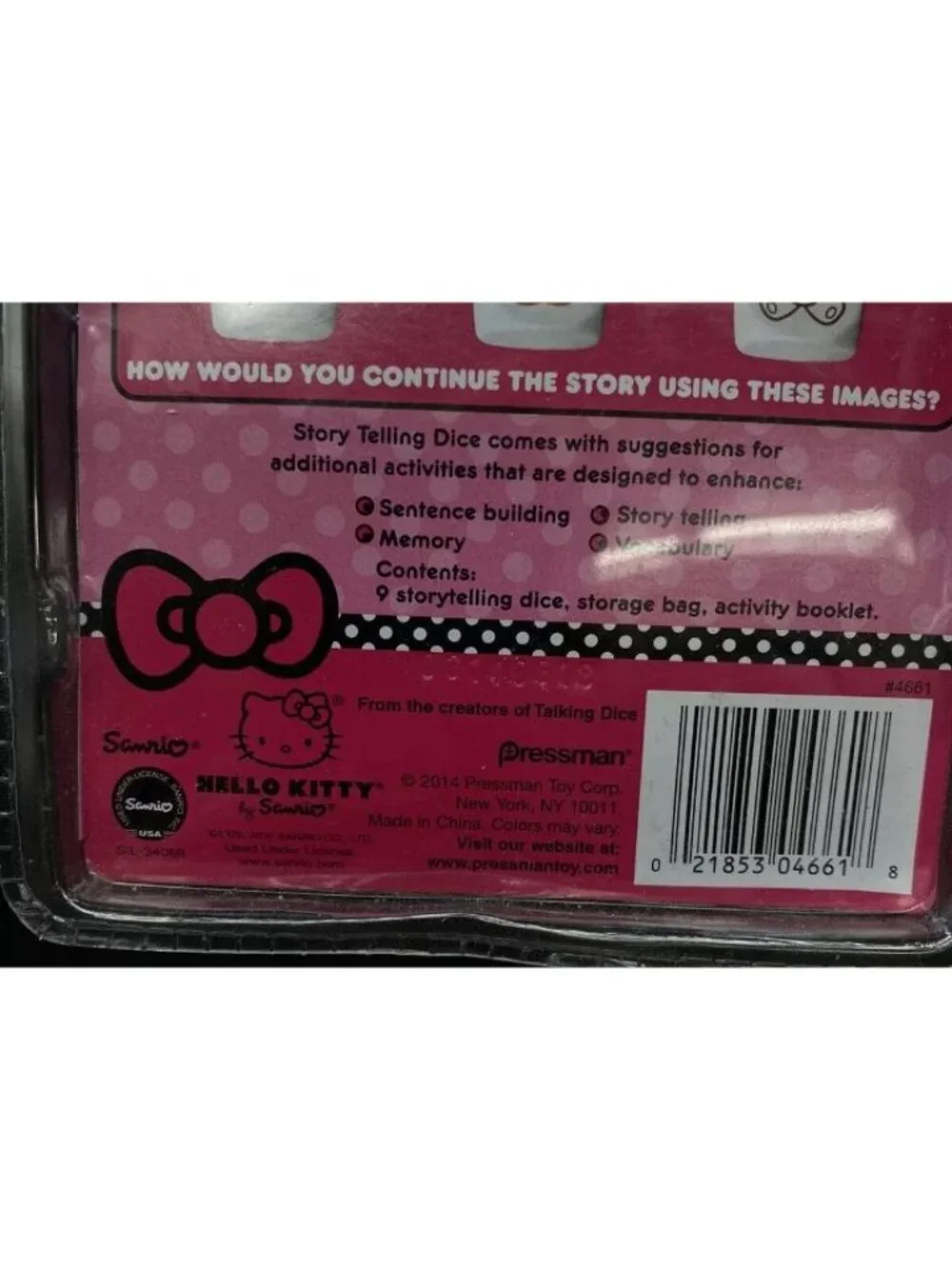 Hello Kitty Story Telling Dice Sanrio 9 Dice 54 Images